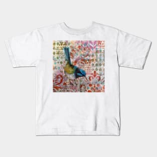 Superb Blue Wren Kids T-Shirt